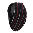 thumbnail image 1 of Chef Hat Cooker Cap Waiter Baker Head Wrap for Adults Kitchen Kitchen Cooking Restaurant Work Hat Red Stripe, 1 of 9