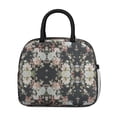thumbnail image 2 of Flower Lunch Bag for Women Men Reusable Insulated Lunch Bags, Leakproof Cooler Food Lunch Tote Bag, Large Capacity Lunch Box for Work School Travel Picnic, 2 of 7