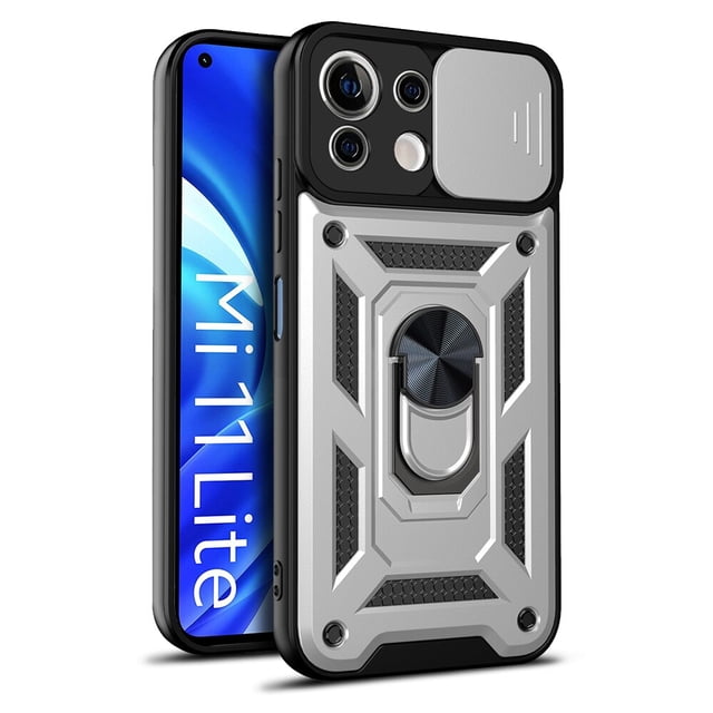 Funda KEYSION a prueba de golpes para Xiaomi Mi 11 Lite 5G NE 11T 12 X, funda protectora para teléfono con cámara Push Pull para POCO M4 Pro F3 X3 F4 GT Tan Jianjun unisex