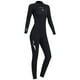thumbnail image 3 of Traje De Baño Trajes de neopreno de 3 mm Trajes de buceo para mujeres para deportes acuáticos (Negro XL), 3 of 5