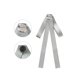 thumbnail image 3 of INSPIRE CHIC Broche de cinta para mujeres con lazo preatado y pin de corbata con rhinestone negro, 3 of 5