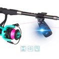 thumbnail image 4 of 4 Pack Light And Sound Fishing Bite Alarm Electronic Alarm Bell Clips On Fishing Rod For Day And Night, 4 of 5