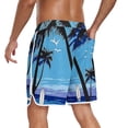 thumbnail image 7 of Yaoyar Mens Swim Trunks with Mesh Liner Quick Dry Bathing Suits Beach Vacation Swimsuit Board Shorts, 7 of 7