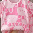 thumbnail image 4 of TOWED22 Infant Baby Boy Outfits 2pcs Short Sleeve T-Shirt Tee Pattern Casual Pocket Shorts Toddler Clothes(Pink,18-24 M), 4 of 4