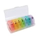 thumbnail image 4 of Pastillero semanal 7 días 2 veces al día, pastilleros diarios grandes para pastillas/vitaminas/aceite de pescado/suplementos, pastillero sin BPA, fácil de limpiar, 4 of 5