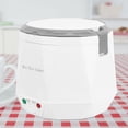 thumbnail image 1 of Rice Cooker Car Rice Cooker 1.6L Mini Portable Electric Rice Cooker Rice Cooking Tool For 12V Car Use White, 1 of 8