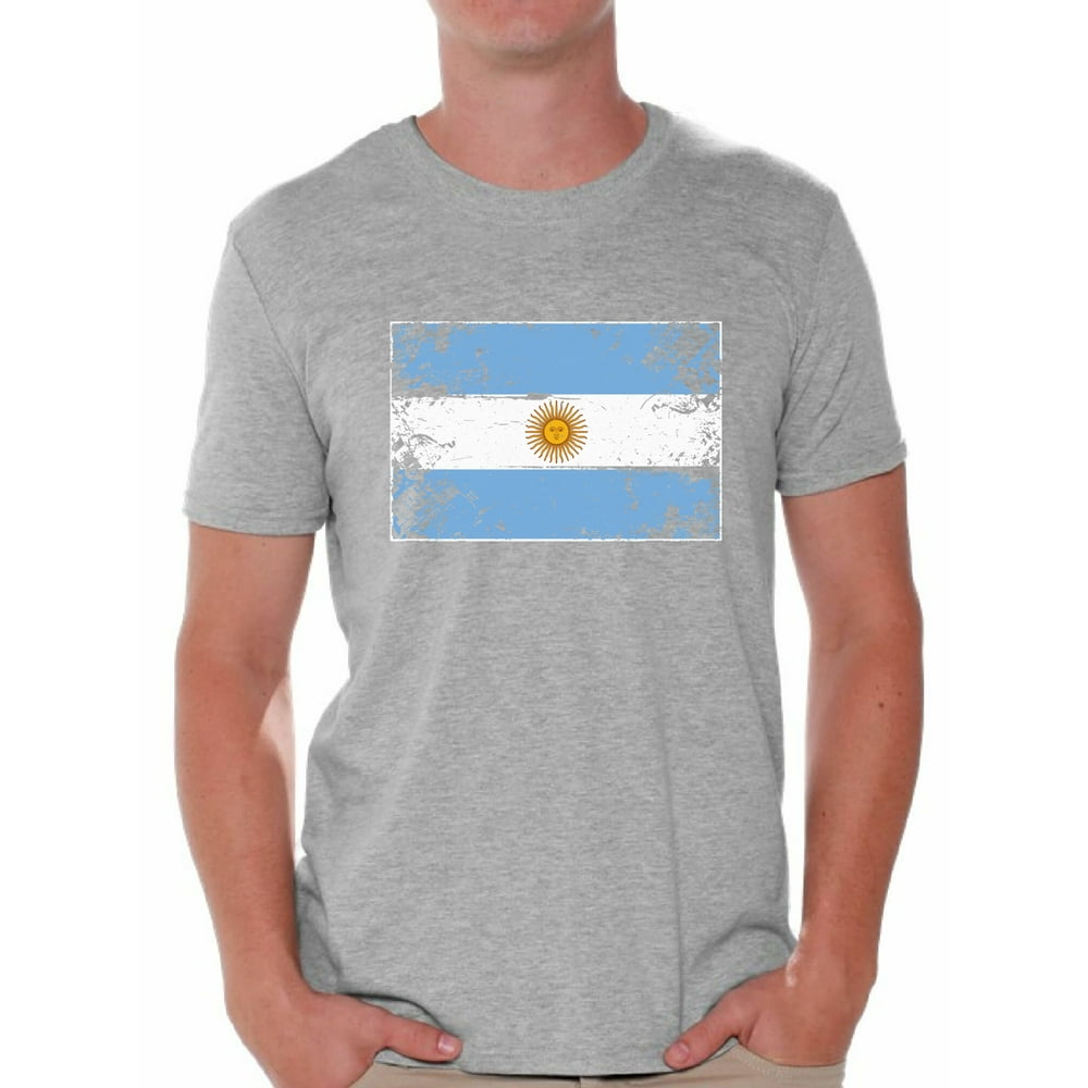 Awkward Styles - Awkward Styles Argentina Flag Shirt for Men ...