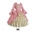 thumbnail image 3 of Disfraz gótico medieval Minnieouse vestido rosa XXL, 3 of 5