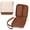 Beige-brown, variant on GAEKEAO Womens Wallet RFID Blocking Zip Around Wristlet Wallet Vegan Leather Card Holder Purse with Change Pocket