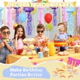thumbnail image 7 of 6 Pack 9.8" Jellyfish Paper Lanterns, 6 Colors Mermaid Jellyfish Lanterns, Hanging Jelly Fish lanterns Under Sea Party Decorations for Ocean Themed Birthday Supplies Classroom Ceiling Decor, 7 of 7