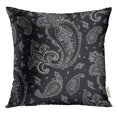 thumbnail image 1 of RYLABLUE Classic Paisley Elegant Hand Drawn Pattern Lace Abstract Throw Pillowcase Cushion Case Cover, 1 of 1