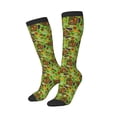 thumbnail image 2 of Haiem Carrot Eggplant Socks, Funny Novelty Crazy Design Cotton Socks Sports Socks Knee High Socks For Men, Women,1Pairs - Gift For Working Friends, 2 of 8