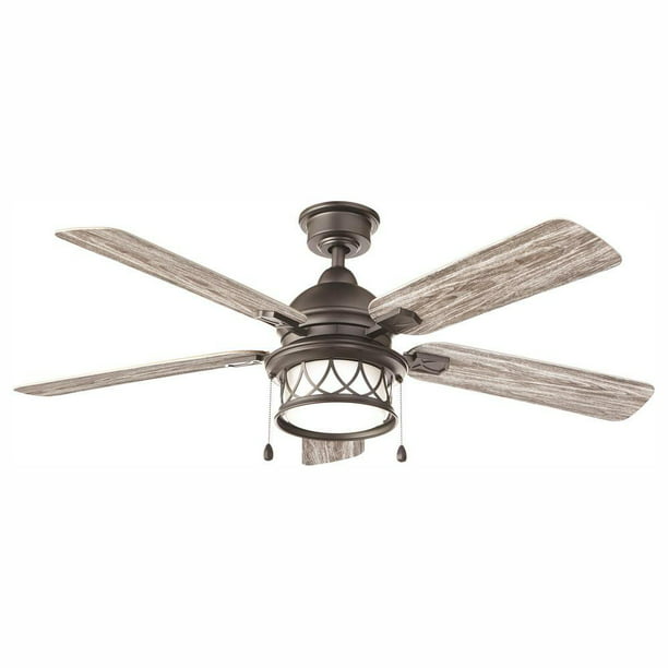 Home Decorators Collection Artshire 52 In Integrated Led Indoor Outdoor Natural Iron Ceiling Fan With Light Kit New Open Box Com - Home Decorators Collection Altura 60 Inch Outdoor Ceiling Fan