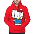 thumbnail image 5 of Lsque Sanrio Pattern Casual Men's Hoodie,Hooded Sweatshirt with Kangaroo Pocket,Pullover Hoodie-X-Large, 5 of 8