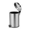 thumbnail image 1 of Bote de Basura Ninon INOX-7L de Acero Inoxidable con Pedal, Cierre Suave y Cubeta Desmontable 7 litros, 1 of 7
