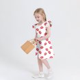 thumbnail image 4 of SWSTBBY Kids Summer Dress,Dress for Girls,Toddler Girls Dress Summer Ruffle Sleeve Sundress Outfit for Kids 4-14T, 4 of 5