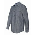 thumbnail image 2 of Burnside Men's Chambray Long Sleeve Shirt, Style 8255, 2 of 3