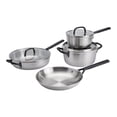 thumbnail image 1 of ZWILLING Milano Stainless Steel 7 Piece Stainless Steel Cookware Set, 1 of 11