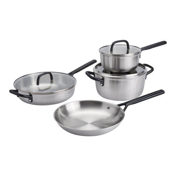 ZWILLING Milano Stainless Steel 7 Piece Stainless Steel Cookware Set