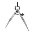 thumbnail image 1 of Pinza divisora de resorte divisor de ala de brújula artesanal de cuero de acero 45# con pata apagada(125mm) VoborMX herramienta, 1 of 8