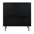 thumbnail image 6 of SAFAVIEH Genevieve Mid-Century Retro 3 Drawer Dresser, Black/Walnut, 6 of 12