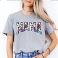 thumbnail image 2 of Bella Canvas Floral Print T-Shirt Moms Mothers Birthday Gift Casual Tee, 2 of 5