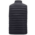 thumbnail image 4 of Aufmer Winter Mens Hooded Puffer Vest Lightweight Big and Tall Classic Zipper Outwear Jacket Cotton Waistcoat Warm Vest, 4 of 4
