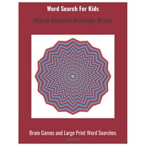 Word Search For Kids: Word Search Activity Book (Paperback)(Large Print)