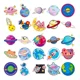 thumbnail image 4 of Stickers Tazo Dorado 50 Calcomanias Decoracion Pvc Vs Agua, 4 of 6