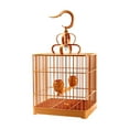 thumbnail image 4 of Alimentador de montaje de jaula para pájaros, soporte colgante, jaula, suministros para mascotas para periquitos de loro Salvador jaula de pájaros, 4 of 8
