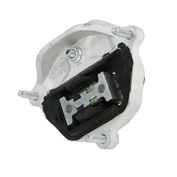 Engine Motor Mount Compatible for Audi A4 A5 A6 S4 S5 Q5, Wear Resistance Silver Tone ENGINE MOUNTING
