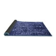 thumbnail image 2 of Ahgly Company Indoor Round Oriental Blue Industrial Area Rugs, 7' Round, 2 of 4