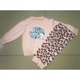 thumbnail image 2 of Ensembles de Tenues Décontractées pour Filles, Chandails en Molleton Longs à Col Rond + Pantalon Long Léopard, 2 of 3