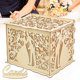 thumbnail image 4 of Caja de tarjetas de boda DIY Mr & Mrs, tarjeta de invitación de boda de madera, sobre de regalos, cajas de dinero, recuerdo de fiesta de cumpleaños, decoración rústica, 4 of 4