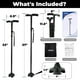 thumbnail image 2 of Bastón de caminar Ohuhu, luz LED plegable, ajustable, 103 kg, 2 of 5