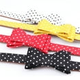 thumbnail image 4 of Collar para perros de lunares, tela linda ajustable para perros pequeños, medianos y grandes, niños y niñas, 4 of 5