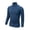 Dark Blue, variant on SBYOJLPB Men's Clothing Men Solid Turtleneck Casual Pullover T-shirt Bottoming Shirt White 10(XL)