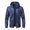 Blue, variant on Vedolay Men's Lightweight Jackets 2023 Fall Blazer Jacket Cardigan Ribbed Jacket Outwear Clothes Blue,L