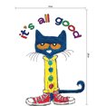 thumbnail image 3 of Pete The Cat Messy Cupcake Decal - Groovy Vinyl Wall Sticker for Nursery or Children’s Bedroom (14"x14"), 3 of 4