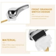 thumbnail image 4 of OULII Toilet Tank Parts Zinc Alloy Handle for Restaurant 1Pack, 4 of 8