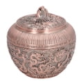 thumbnail image 1 of Tea Canister, Vintage Alloy China Storage , China Dragon Airtight Design Tea Bag Canister, Decorative Loose Tea Storage Container Multipurpose Tea Jar for Kitchen Cabinet, 1 of 8