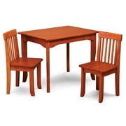 KidKraft Oslo Table and Chair Set, Caramel