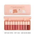 thumbnail image 3 of Mcolor 10 Colors Liquid Tint Stain,Korean Natural Moisturizing Lip Gloss, Long-Lasting&Non-Stick Cup,Multi-Use Lip and Cheek Tint Stain, 3 of 9