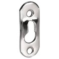 thumbnail image 4 of Keyhole Hanging Plate, 37mm x 14mm Single Hole Hook for Picture Frames w Screws, 30 Pcs (Silver), 4 of 4