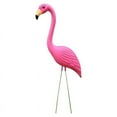 thumbnail image 2 of Zxpjkyu Fake Lawn Ornament Pink Flamingo Plastic Garden Animals Statue Wedding Decor #3 Looking Up, 2 of 9