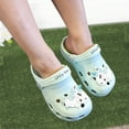 thumbnail image 3 of SNJ New Cute Garden Clogs for Toddler Girl Boy Kids Lightweight Slip On Water Shoes, 3 of 4
