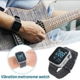 thumbnail image 2 of Vibrating Metronome Watch, 40-240bpm Switchable Metronome or Sport Mode, Precision Pulse Wearable Metronomes for Instrumental Beginners, Musicians, Exercisers with Magnetic Charging Cable, 2 of 8