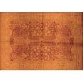 thumbnail image 1 of Ahgly Company Indoor Rectangle Oriental Orange Industrial Area Rugs, 2' x 3', 1 of 4