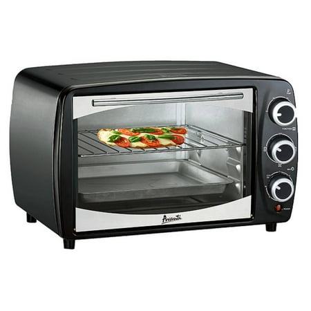 Avanti 0 6 Cu Ft Countertop Oven Broiler Black Walmart Com