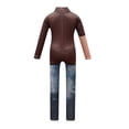 thumbnail image 3 of 3D Printed Anime Roleplay Jumpsuit for Halloween Masquerade Parties - Movie Character Cosplay Costume Dress Up Outfit, 3 of 3